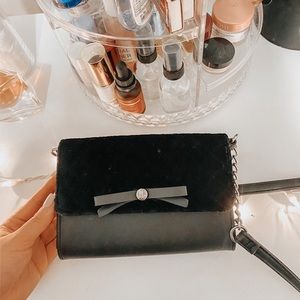 BLACK CROSSBODY PURSE